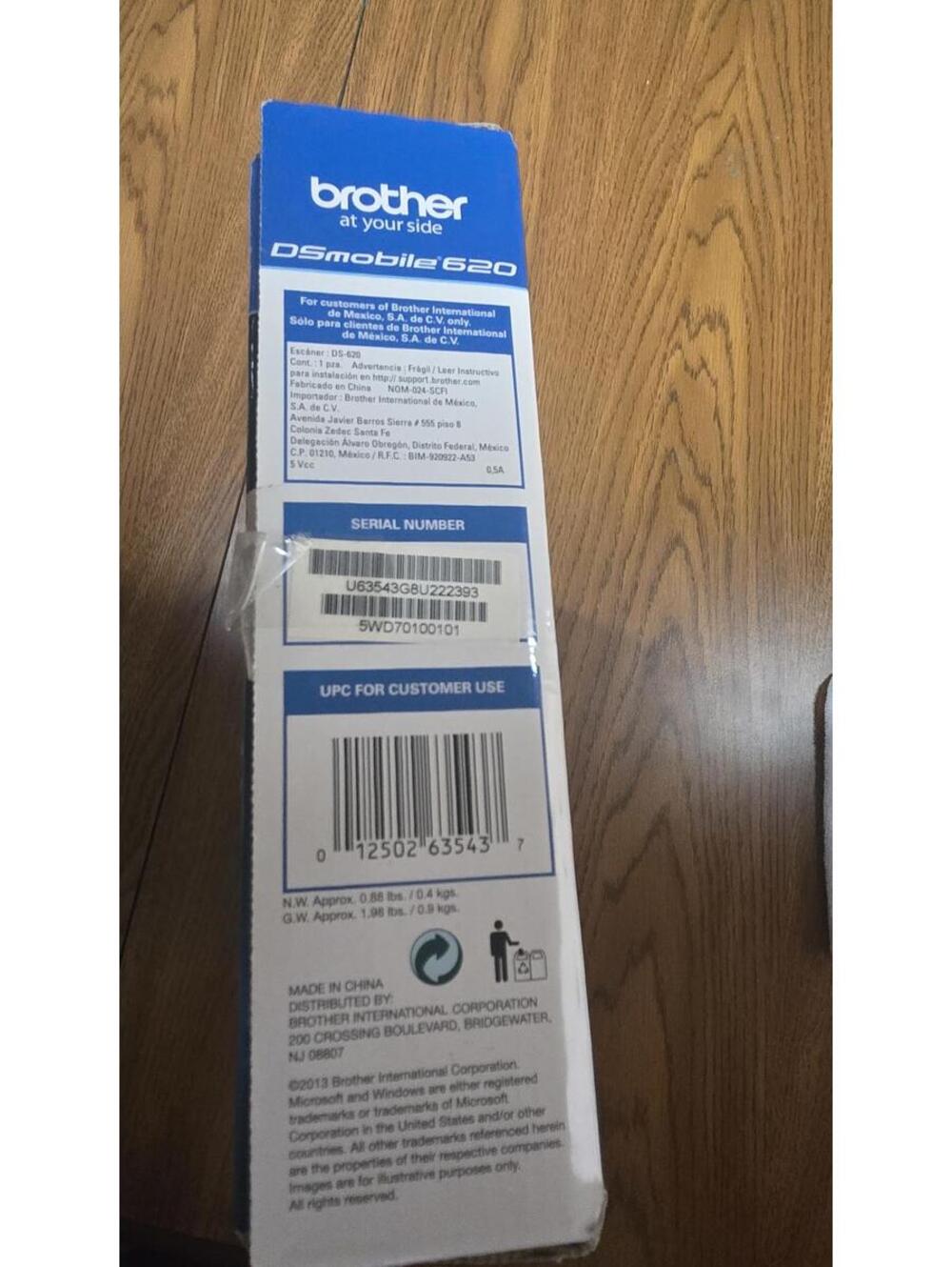 Brother DS-620 Compact Mobile Document Scanner - Picture 6 of 7